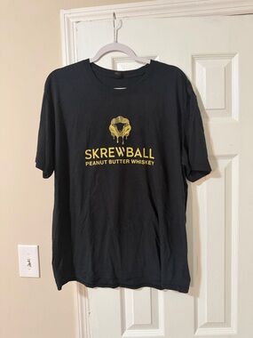 Skrewball Peanut Butter Whiskey Black Shirt